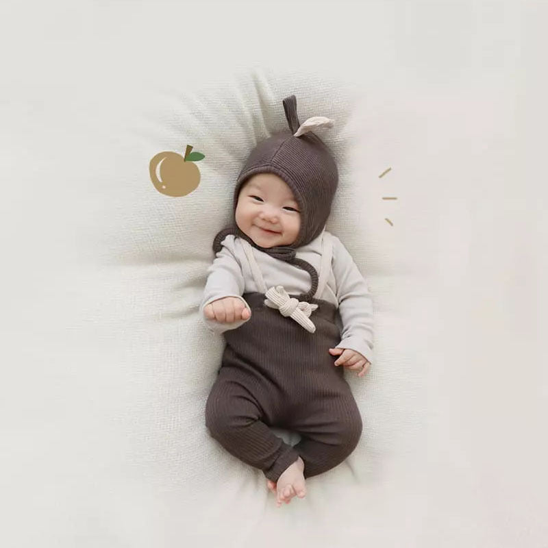 Spring And Autumn Baby Overalls Ins Pop Children's Solid Color High-elastic Leggings